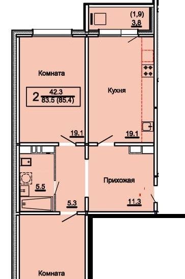 квартира г Королев Костино ул Орджоникидзе 2г Мичурина фото 22