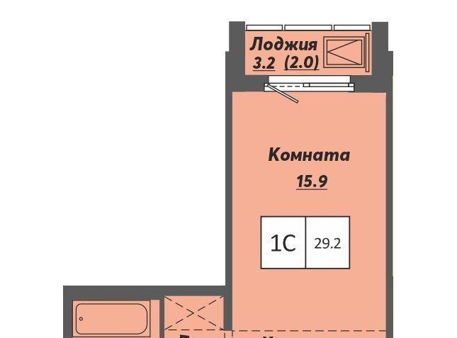 квартира г Новосибирск р-н Калининский ул Объединения 28 фото 1