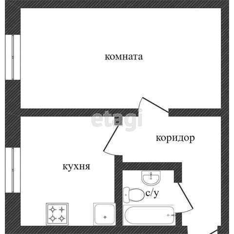 квартира г Калуга Черёмушки ул Маршала Жукова 27 фото 12