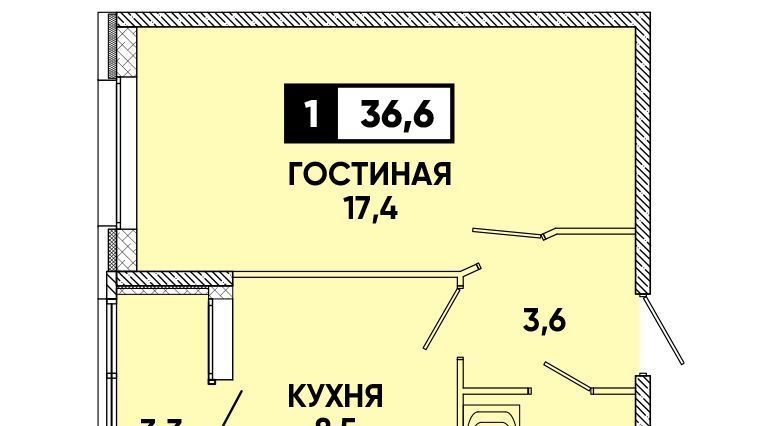 квартира г Ставрополь р-н Промышленный ул Тухачевского 31/4 фото 1