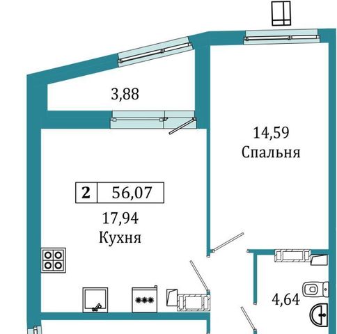 р-н Всеволожский г Мурино ул Екатерининская 16/5 Девяткино фото