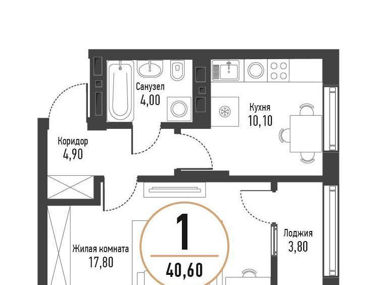 квартира г Стерлитамак ЖК Браво № 5 Западного жилого района мкр фото 1