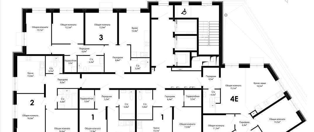 квартира г Одинцово ул Сосновая 42 ЖК «Союзный» Одинцово фото 2