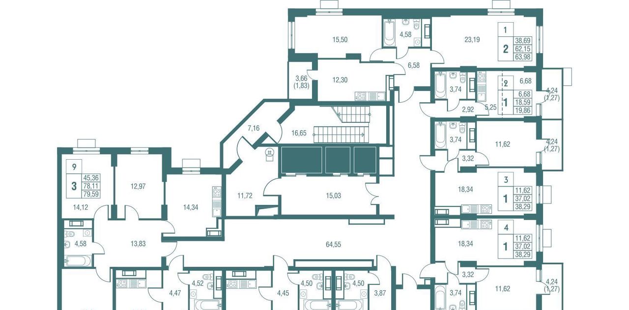 квартира г Одинцово ул Северная 9 Одинцово фото 2