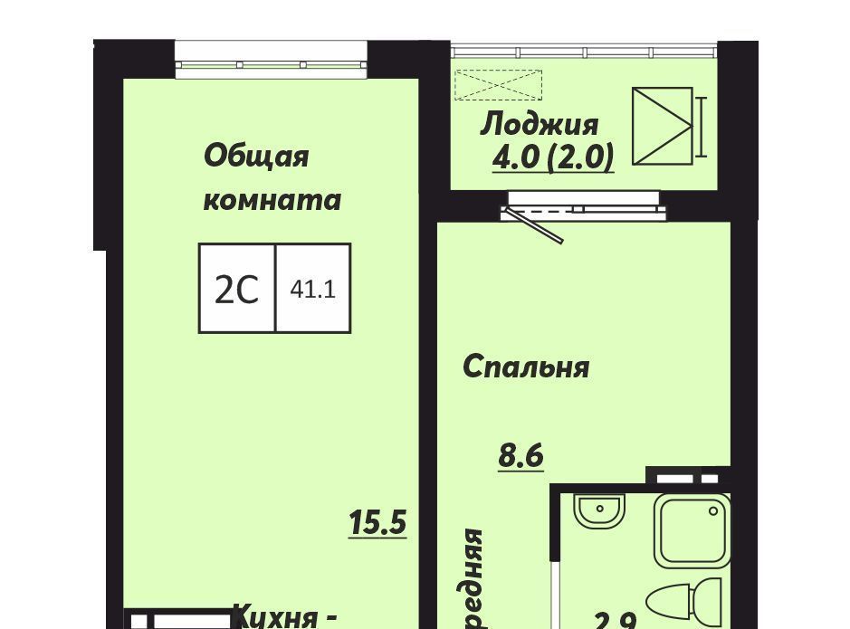 квартира г Новосибирск Золотая Нива ул Красный Факел 25/1 фото 1