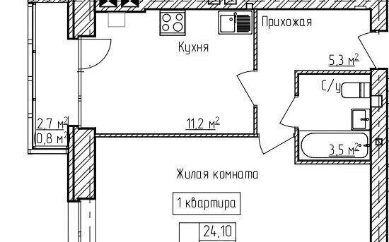 квартира р-н Ярославский д Карабиха Карабихское с/пос фото 1