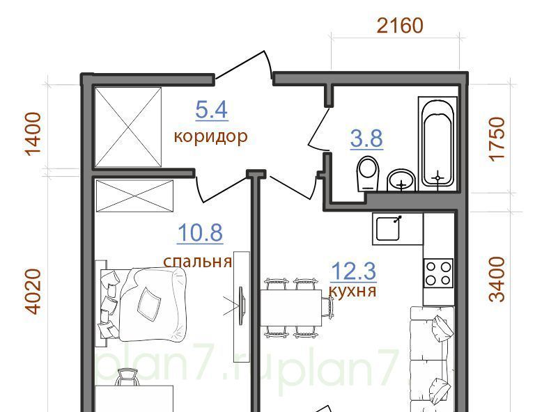 квартира г Иркутск р-н Октябрьский ЖК «АВИАТОR» с 6/1 фото 1