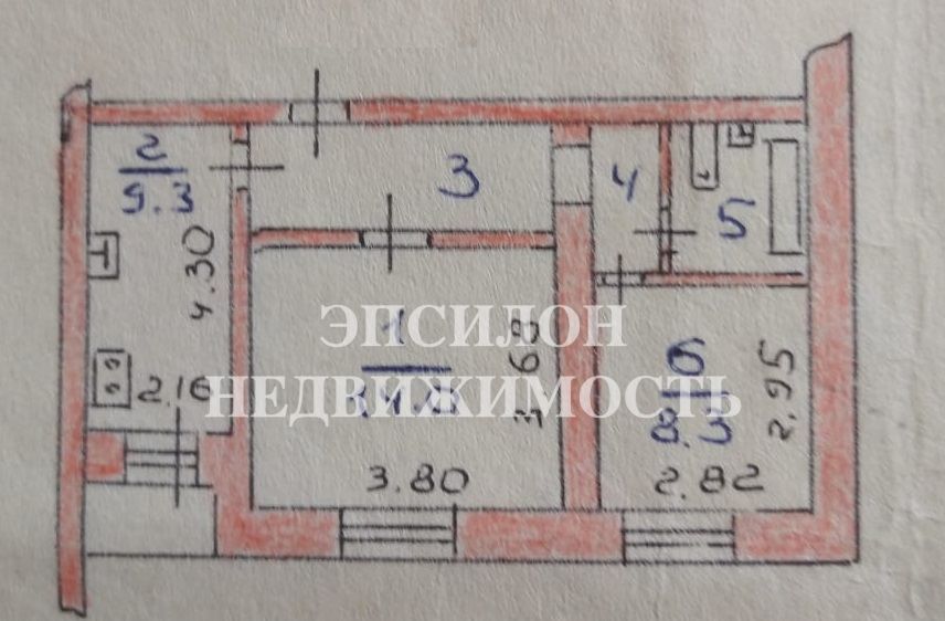 квартира г Курск р-н Сеймский ул Краснополянская 3а фото 10