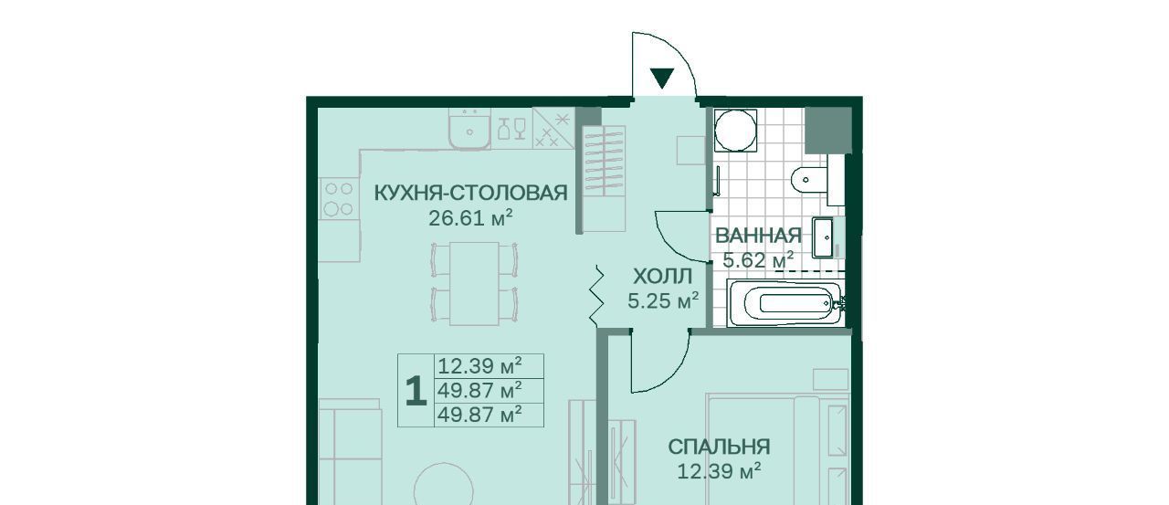 квартира г Санкт-Петербург метро Новочеркасская Большая Охта ул Магнитогорская 5к/3 округ Большая Охта фото 1