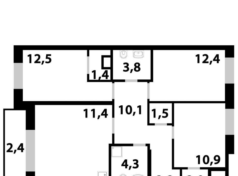 квартира г Одинцово ул Маковского 28 Одинцово фото 1