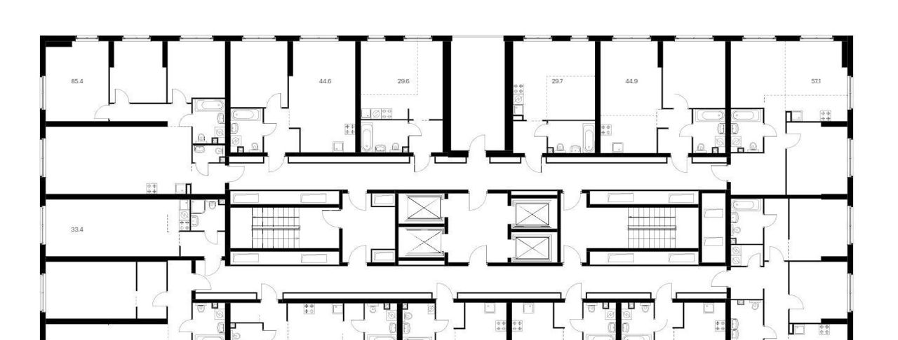 квартира г Москва метро Бутырская ЖК Руставели 14 к 1/2 фото 2