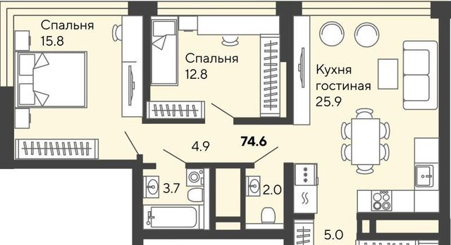 г Екатеринбург р-н Орджоникидзевский ЖК Изумрудный Бор Проспект Космонавтов фото