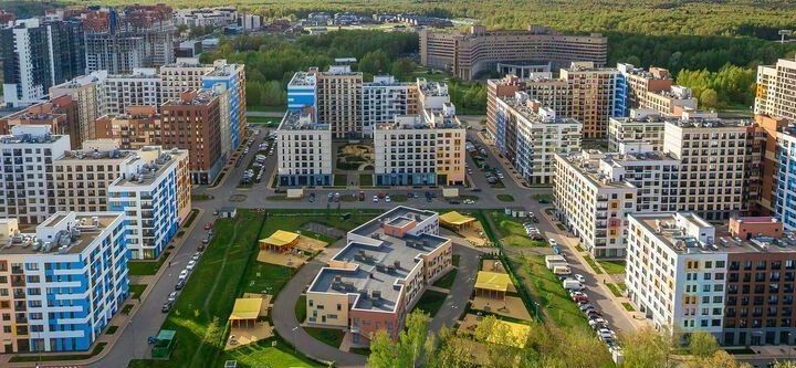 квартира городской округ Красногорск п Отрадное ЖК «Микрогород «В лесу»» Пятницкое шоссе фото 2