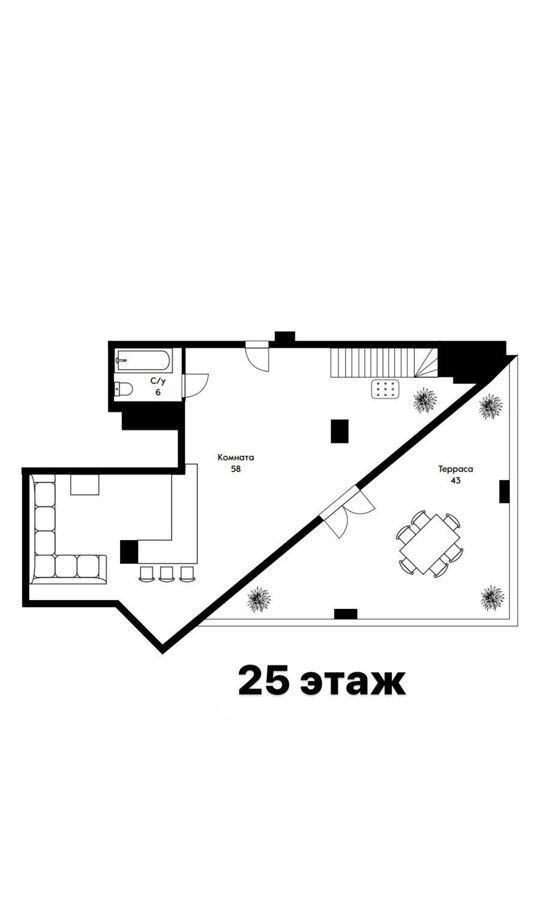 квартира г Краснодар р-н Прикубанский ул Совхозная 1к/1 Прикубанский округ фото 18