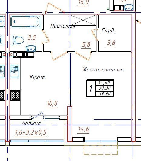 квартира г Дербент ЖК «Гранатовый» фото 1