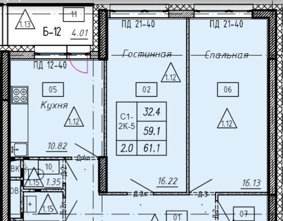 квартира г Люберцы ул Хлебозаводская 10 Котельники фото 1