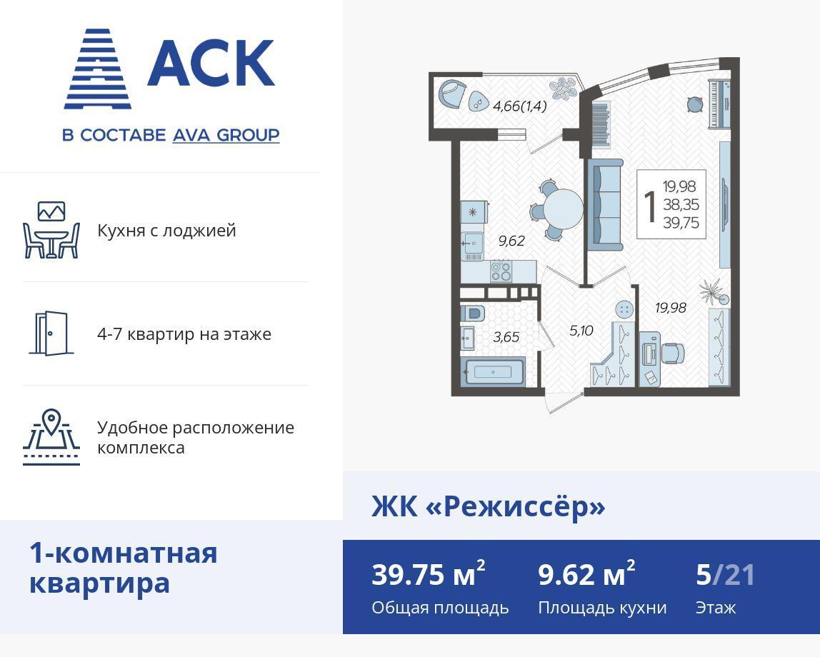 квартира г Краснодар пр-д Карасунский ул Уральская 100/6 ЖК «Краснодар» 100/6 фото 1