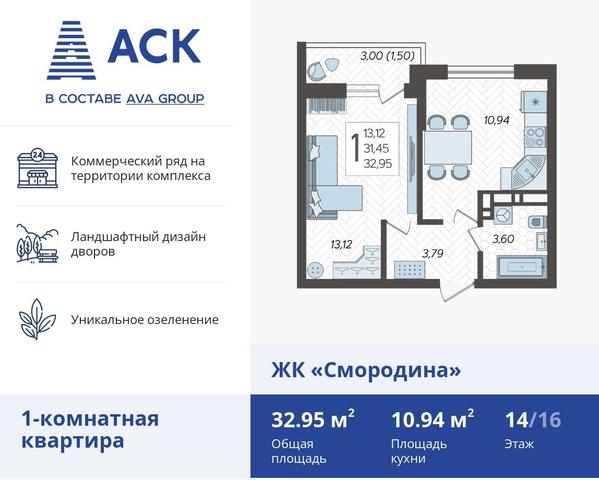 квартира г Краснодар Новознаменский ул Богатырская 11/2 Карасунский округ фото