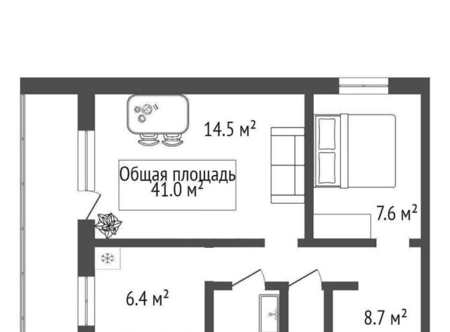 квартира г Новосибирск р-н Советский ул Барьерная 11 фото