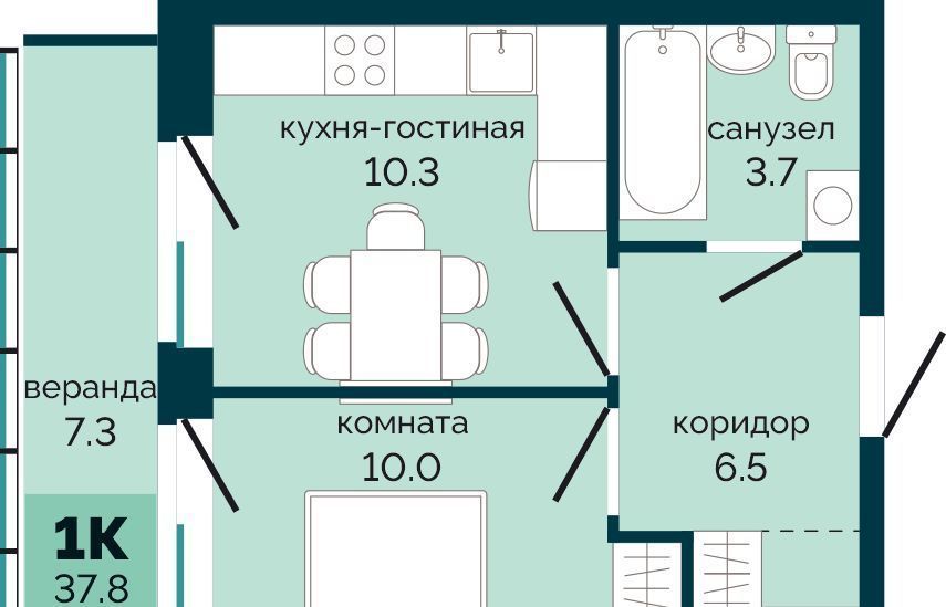 квартира г Пермь р-н Свердловский ул Героев Хасана 87 фото 1