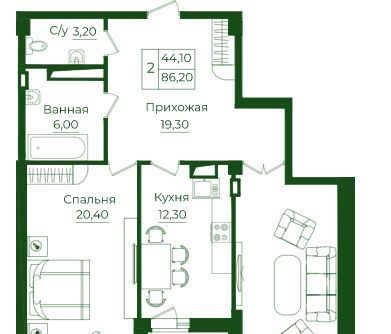 г Ростов-на-Дону р-н Ворошиловский пр-кт Михаила Нагибина 38 фото