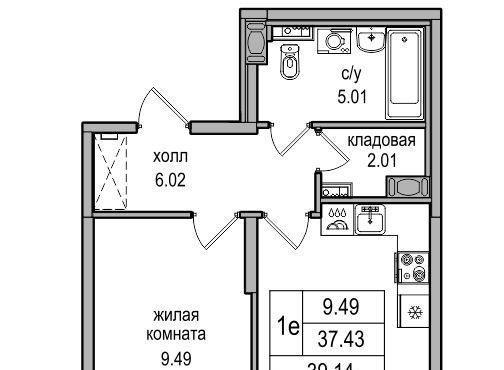 г Санкт-Петербург п Парголово ЖК «Северная Долина» метро Парнас фото