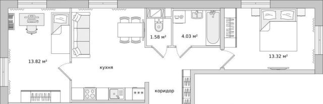 р-н Всеволожский п Бугры ЖК Новые Горизонты Девяткино фото