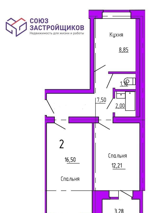 квартира г Оренбург р-н Ленинский ул Озеленителей 22 фото 2