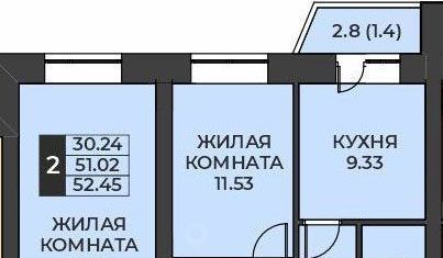 квартира г Оренбург р-н Ленинский ул Ильи Глазунова 11 фото