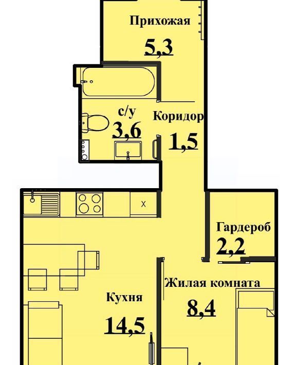 квартира г Киров р-н Ленинский ул Архитектора Валерия Зянкина 11к/1 фото 1