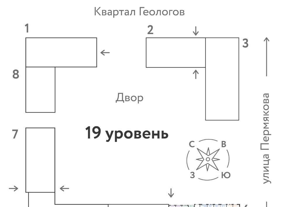 квартира г Тюмень р-н Ленинский ул 50 лет Октября 63г фото 3