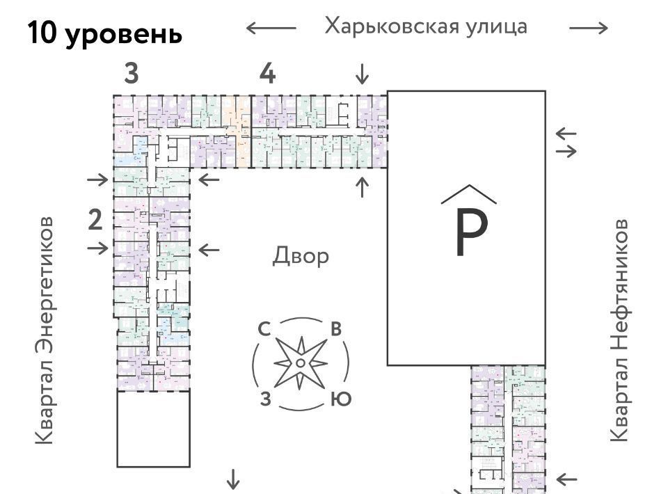 квартира г Тюмень р-н Ленинский ул Харьковская 72б фото 3