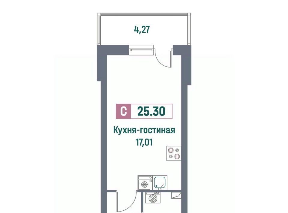 квартира р-н Всеволожский г Мурино ЖК «Фотограф» Девяткино фото 1