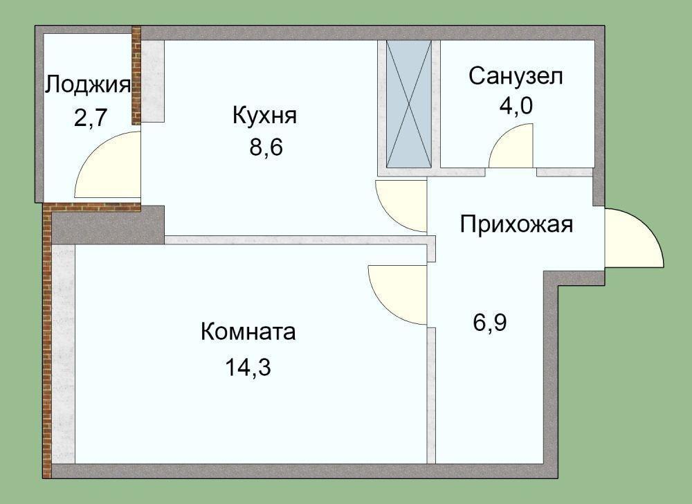 квартира г Краснодар пгт Пашковский ул Бородинская 152 ЖК «Перемена» Карасунский округ, Пашковский фото 11