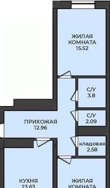 квартира г Оренбург р-н Ленинский ул Ильи Глазунова 8/1 фото 1