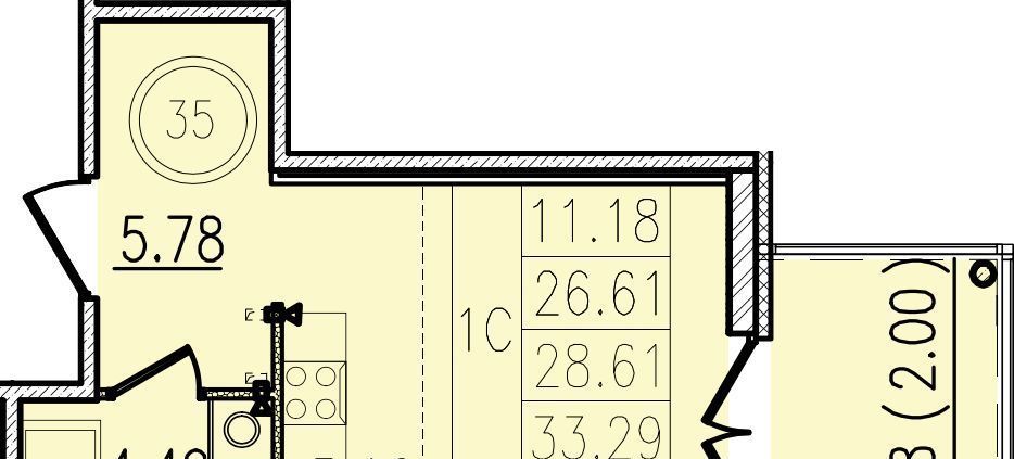 квартира г Санкт-Петербург п Шушары ЖК «Образцовый квартал 12» метро Купчино фото 1