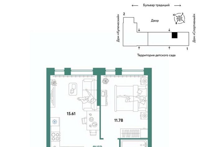 г Тюмень р-н Калининский ул Новоселов 103к/1 фото