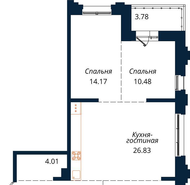 квартира г Иркутск р-н Октябрьский ЖК «Сибиряков» фото 1