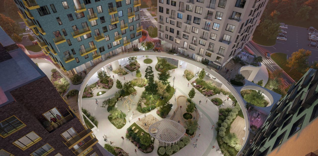 квартира г Тюмень р-н Ленинский В Гагаринском Парке жилой комплекс фото 22