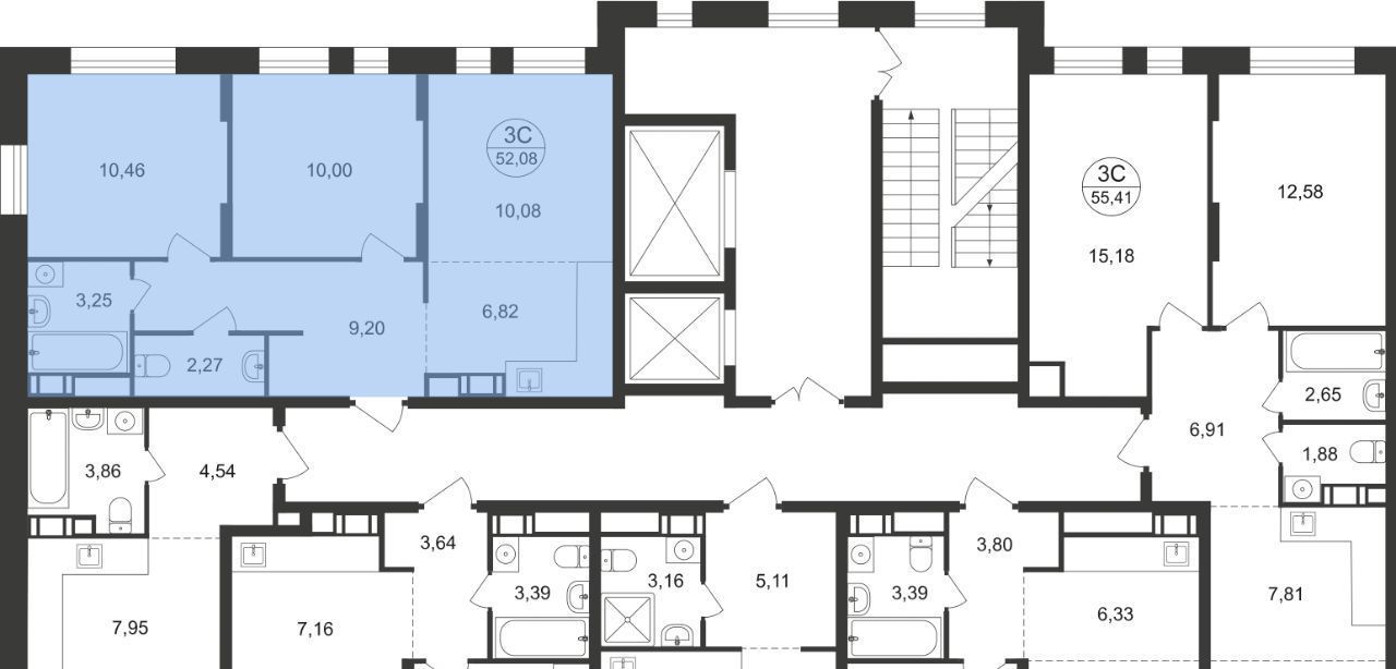 квартира г Москва метро Некрасовка ул Камова 1к/1 Московская область, Люберцы фото 35