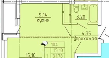 квартира г Омск р-н Кировский ул Дианова 34 фото 1