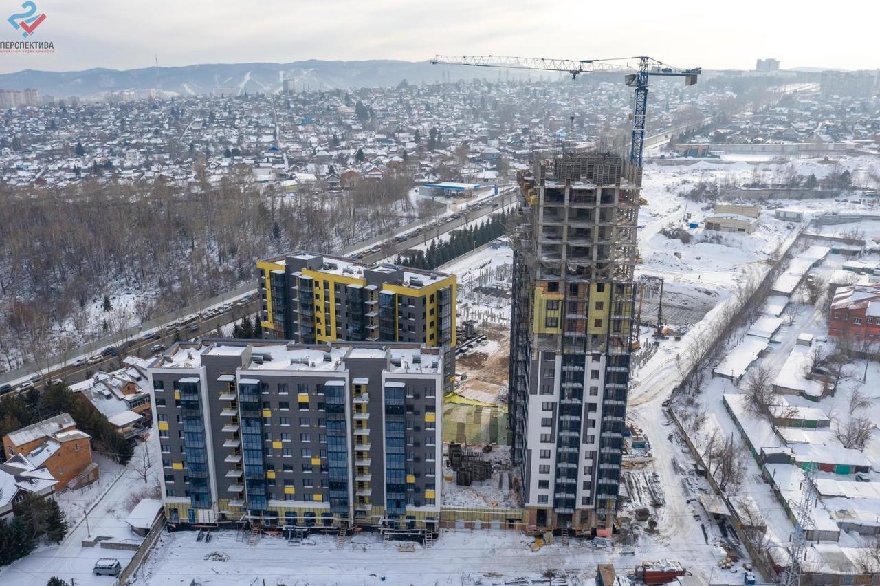 квартира г Красноярск р-н Октябрьский пр-кт Свободный 66а Красноярский кадастровый район фото 8