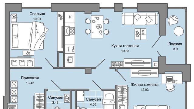 г Ульяновск р-н Заволжский Новый Город Центральный кв-л фото