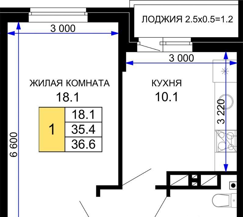 квартира г Краснодар р-н Прикубанский Николино Парк ЖК «Дыхание» фото 1