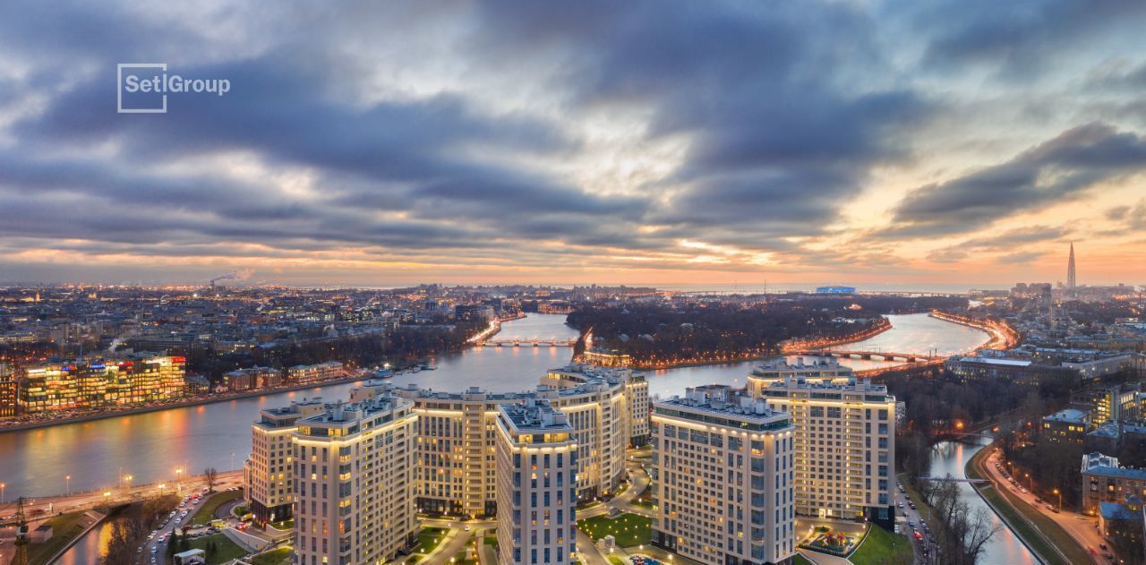 квартира г Санкт-Петербург р-н Приморский наб Ушаковская 3к/2 фото 2