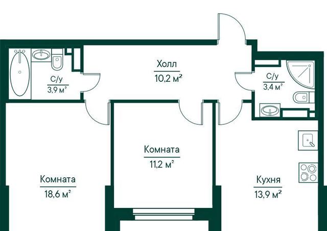 Российская ЖК Грин Ривер фото