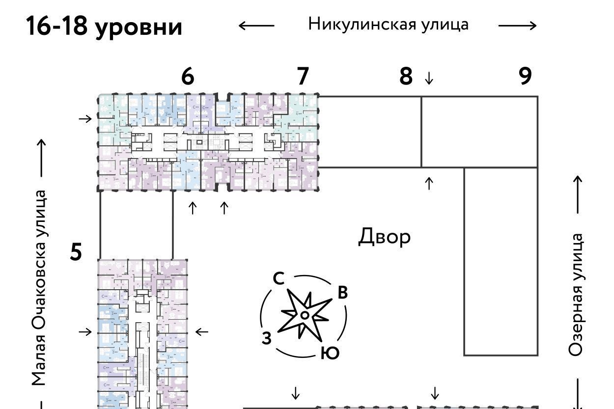 квартира г Москва метро Озерная Очаково-Матвеевское ул Озёрная 42с/7 фото 2