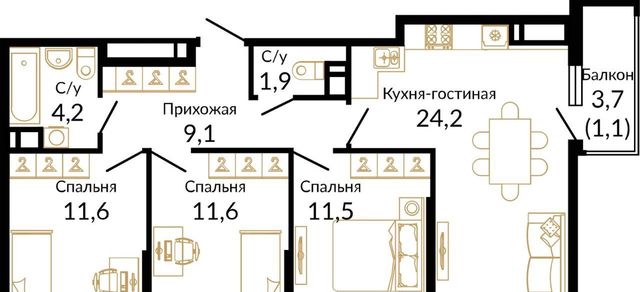 р-н Советский Западный ул 339-й Стрелковой Дивизии 10а/18 фото