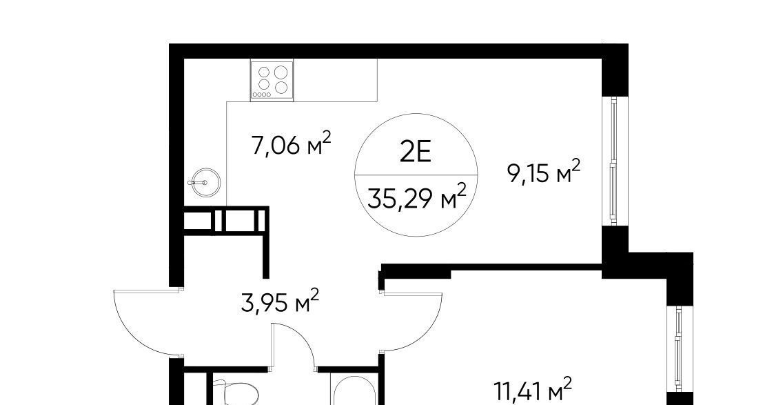 квартира г Москва метро Некрасовка ул Камова 1к/1 Московская область, Люберцы фото 1