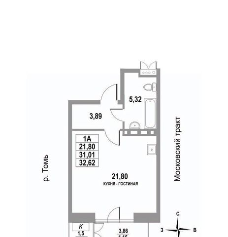 г Томск р-н Кировский тракт Московский 109бс/4 фото